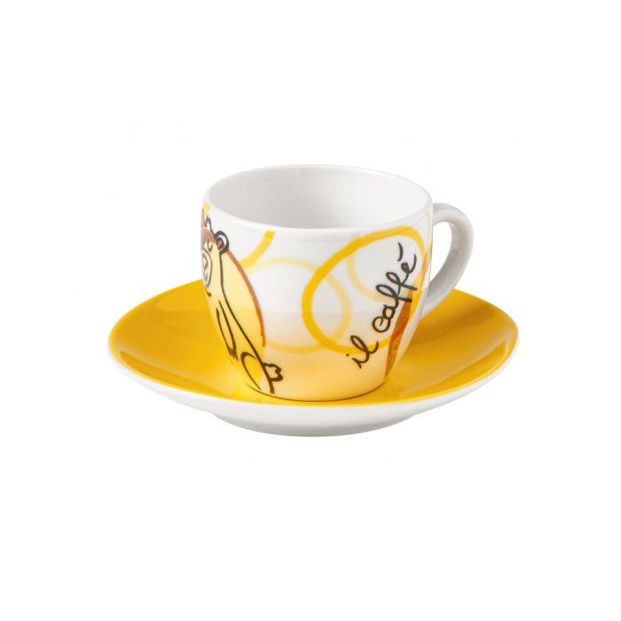 Brandani 52154 ALLEGRA COMBRICCOLA coffee cup set 6x100ml
