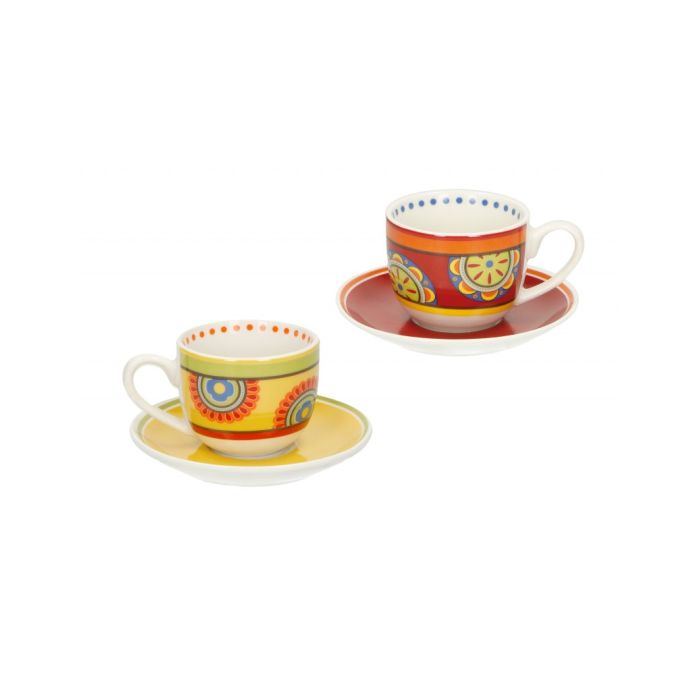 Brandani 52582 COFFEE CUP MEDITERRANEA SET 2 PCS
