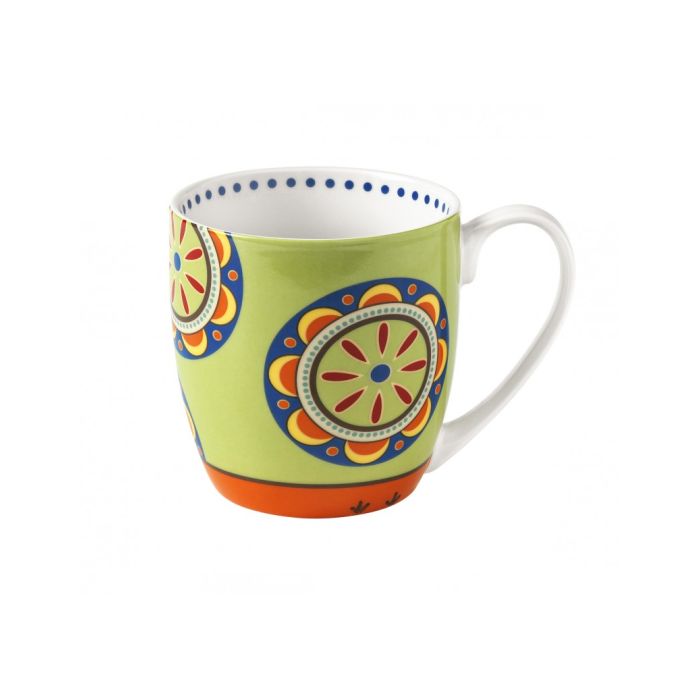 Brandani 52583 MUG MEDITERRANEA SET 2PCS PORCELAIN