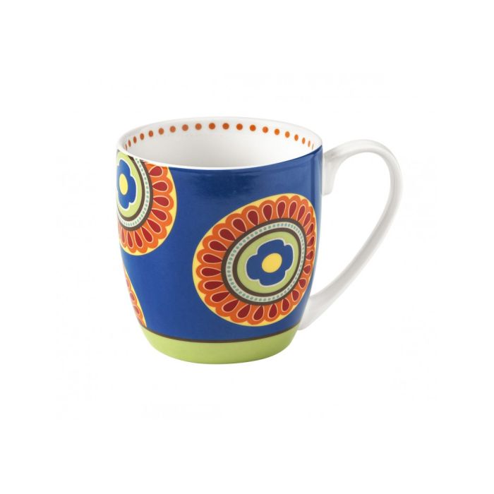Brandani 52583 MUG MEDITERRANEA SET 2PCS PORCELAIN