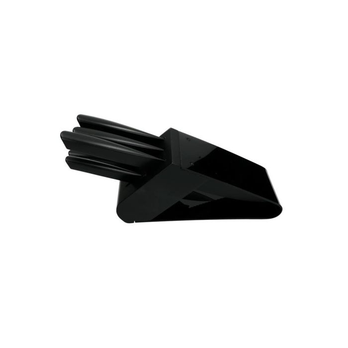 Brandani 53152 black acrylic knife set x5