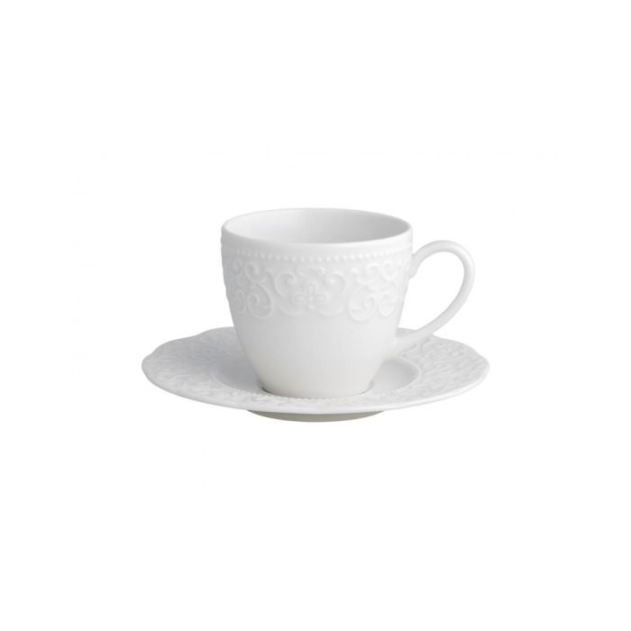 Brandani 53395 GRAN GALA porcelain tea cup & saucer
