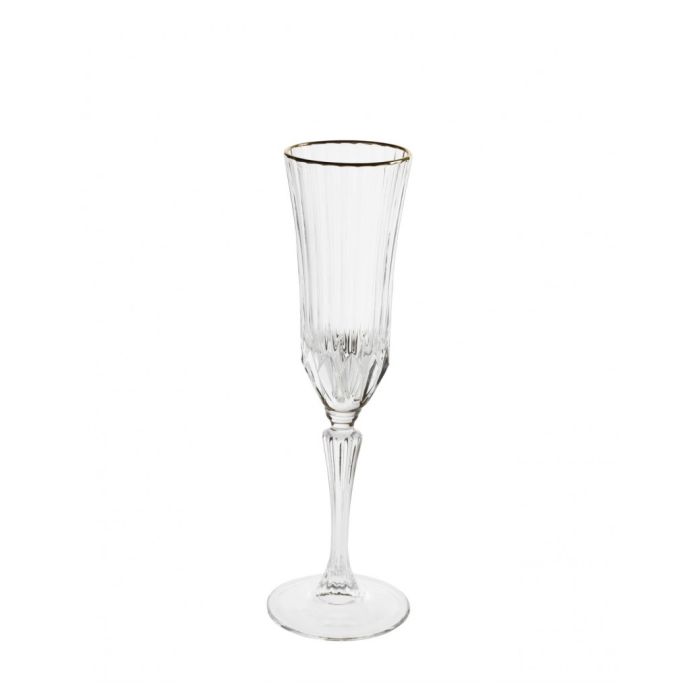 Brandani 53598 OH MY GOLD CRYSTAL champagne glass 180ml