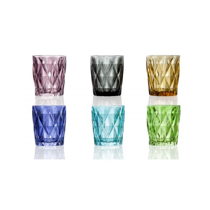 Brandani 54111 DIAMOND assortment glass 6x250m