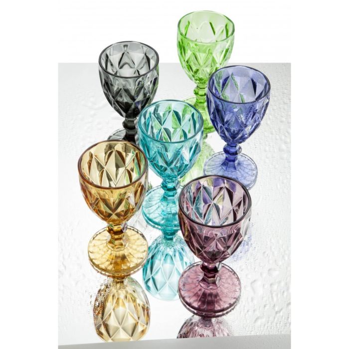 Brandani 54112 DIAMOND assortment glass 6x250ml