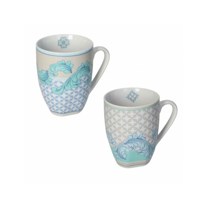 Brandani 52452 OPERA PORCELAIN MUG 2 PC SET