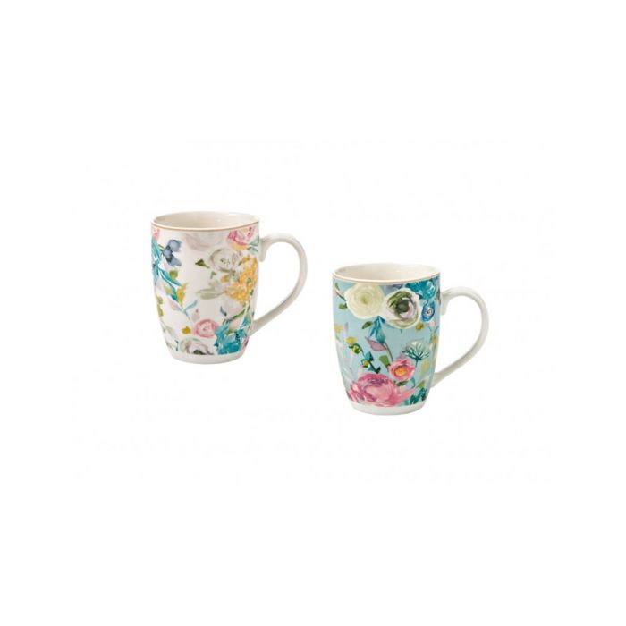 Brandani 53941 PARADISE blue/water mug set 2x300ml