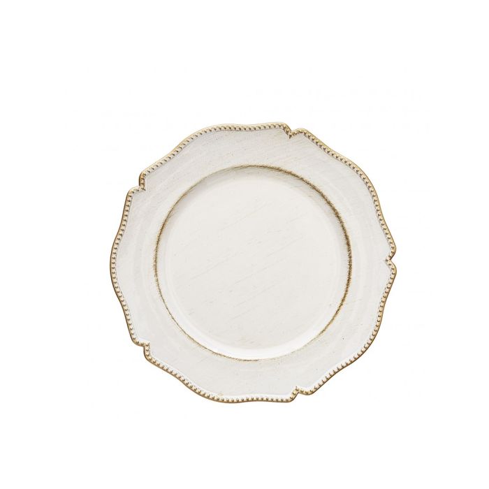 Brandani 53219 CHIC plate set gold x4