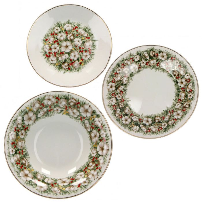 Brandani 52410 BATUFFOLI dinner set 18pcs