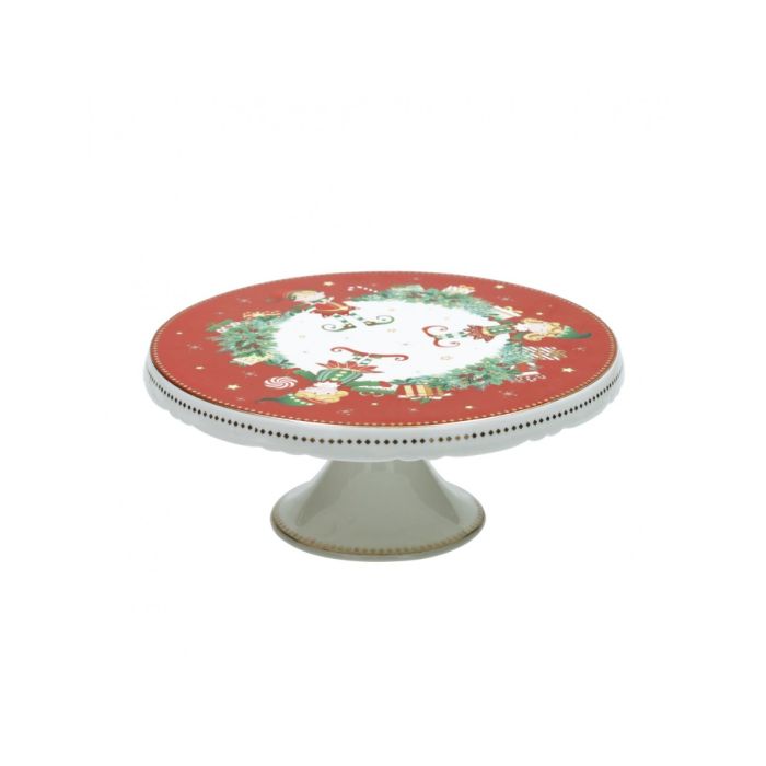 Brandani 84572 Christmas footed cake stand