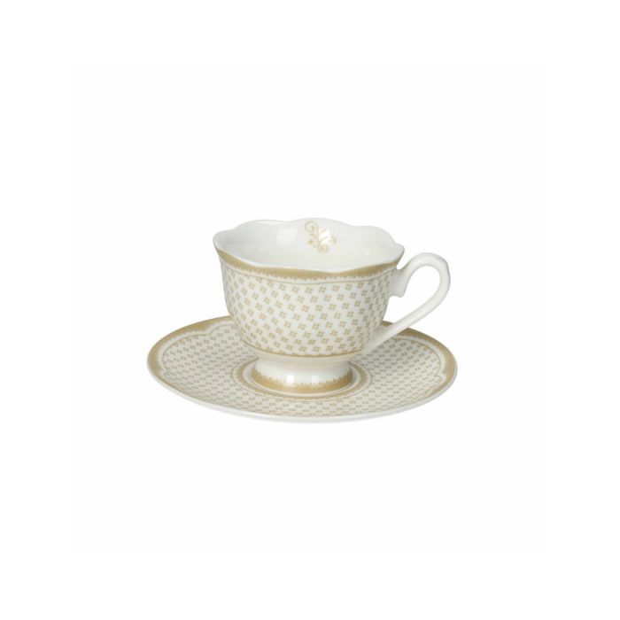 Brandani 51201 GOLDEN EYE coffee cup set x2