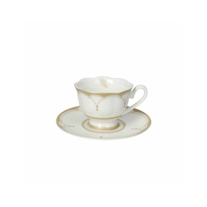 Brandani 51202 GOLDEN EYE coffee cup set x2