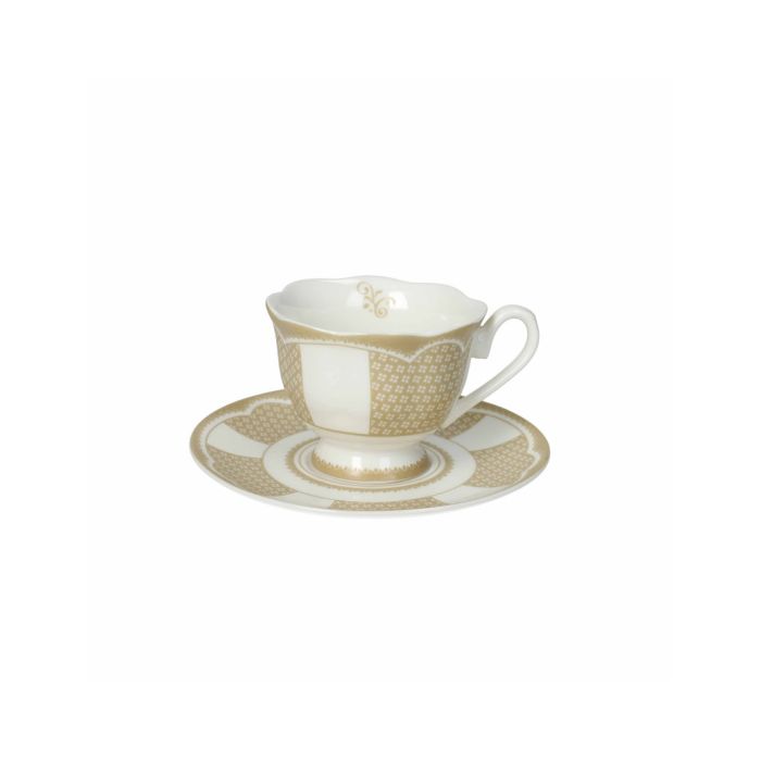 Brandani 51202 GOLDEN EYE coffee cup set x2