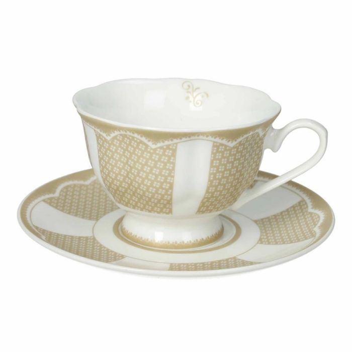 Brandani 51203 GOLDEN EYE coffee cup set x2