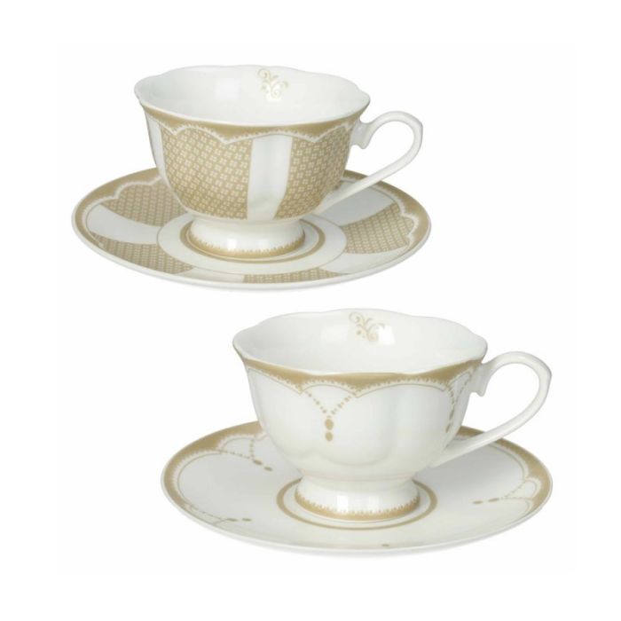 Brandani 51203 GOLDEN EYE coffee cup set x2