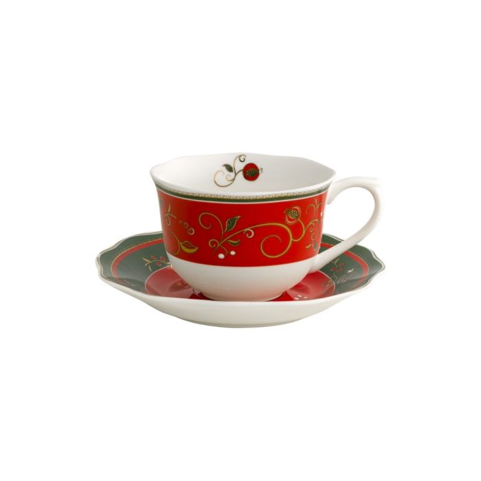Brandani 53273 TEMPO DI FESTA coffee cup set x2