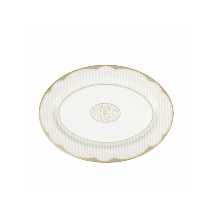 Brandani 51206 GOLDEN EYE serving plate