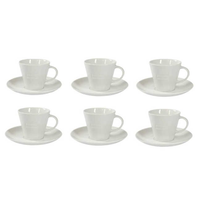 Miele 12138100 espresso cup set x6
