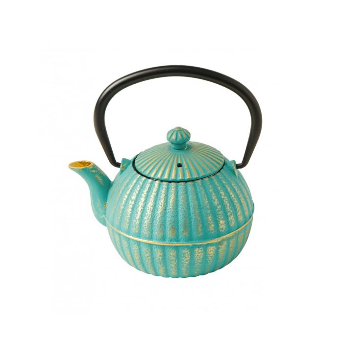 Brandani 52107 TEAPOT TIFFANY/GOLD iron teapot 450ml