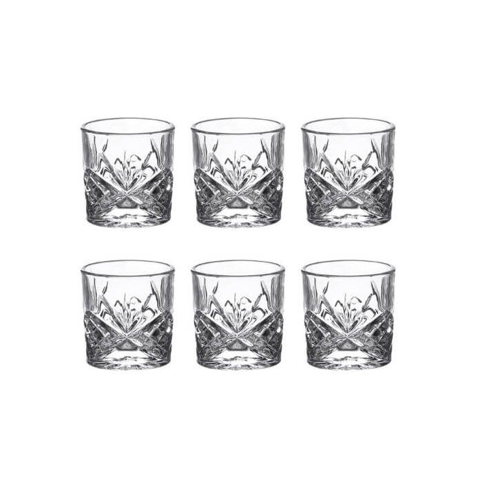 Brandani 51324 ROCK&ROLL glass set x6