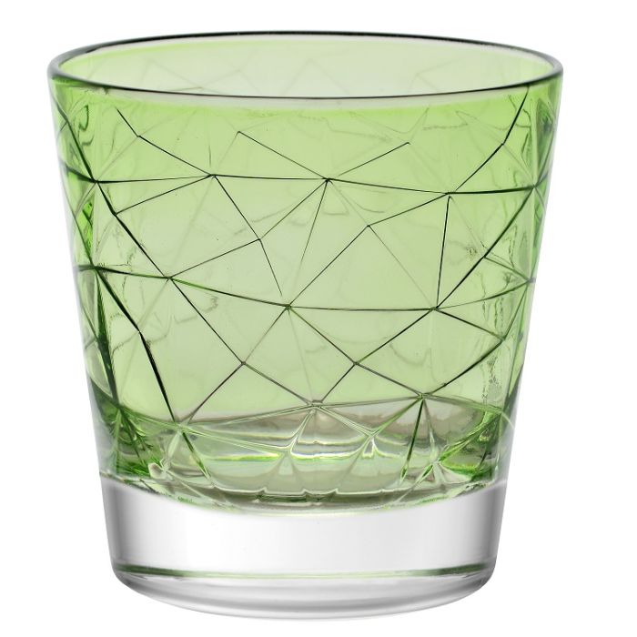 Vidivi 68664M DOLOMITI glass green 6x370ml