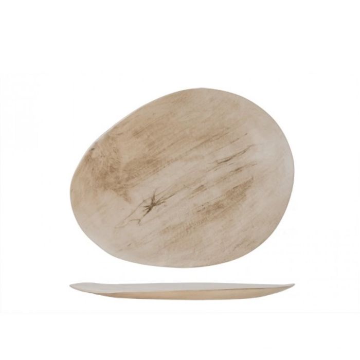 Billiet 6844027 PALISSANDRO OVAL PLATE 27X21XH1.6C