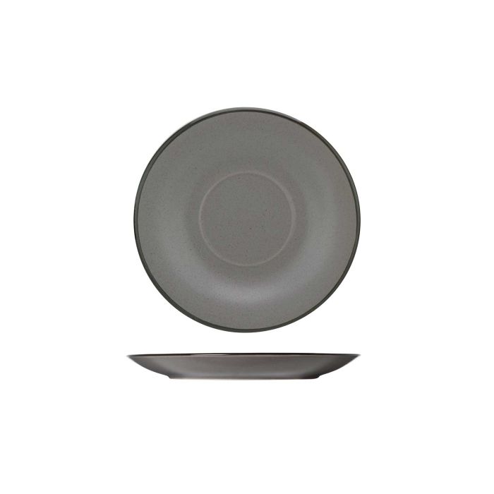 Billiet 3049145 SPECKLE saucer grey 14.5cm