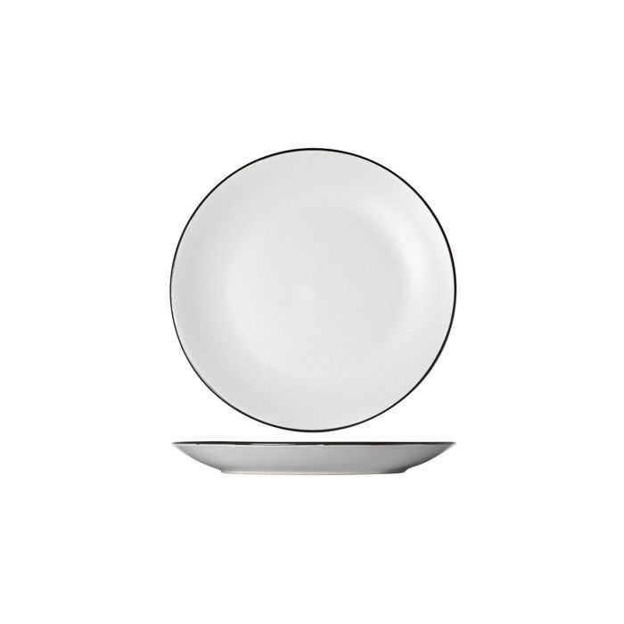Billiet 3050100 SPECKLE WHITE DINNER PLATE D27CM
