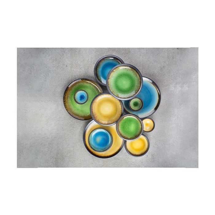 Billiet 4370016 FERVIDO GREEN PLATE D15,5XH4CM