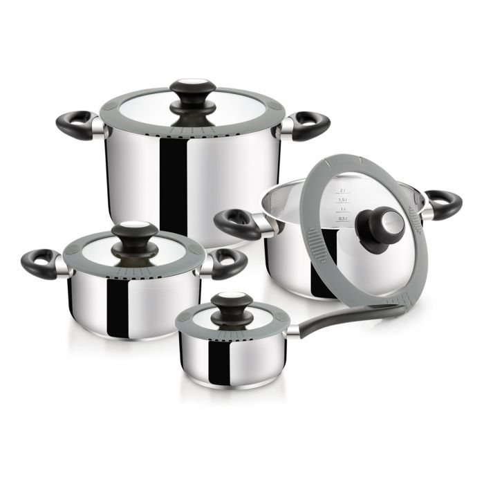 Tescoma 727908 SMARTCOVER cookware set 16/18/20cm 8pcs