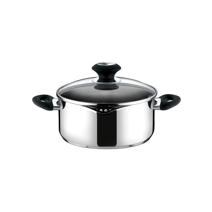 Tescoma 728320 CASSEROLE WITH SPOUT AND COVER 20CM