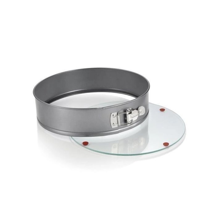 Tescoma 623318 SPRINGFORM TART PAN ¤ 28 CM, WITH GLASS BOTTOM “DELÍCIA”