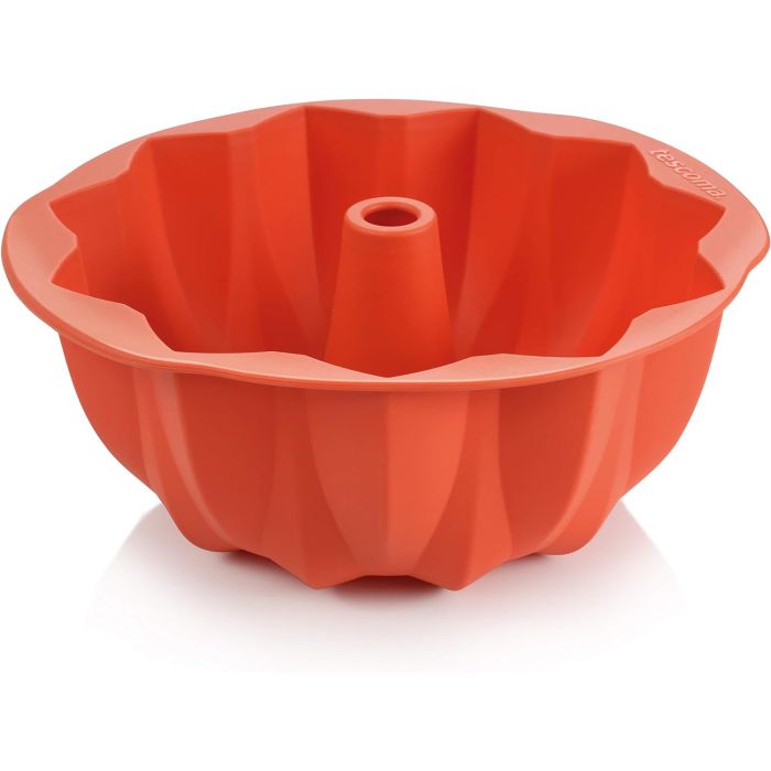 Tescoma 629416 TALL BUNDT PAN SILICONPRIME ø 24 CM, ROSETTE "DELÍCIA"