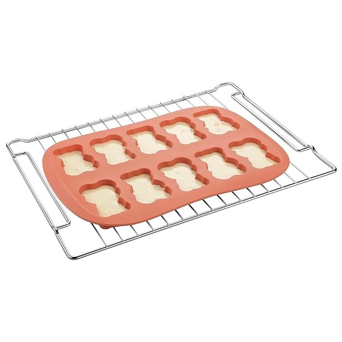 Tescoma 629431 MOULDS PAN, 10 BEARS "DELÍCIA SILICONPRIME"