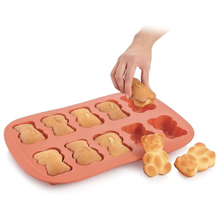 Tescoma 629431 MOULDS PAN, 10 BEARS "DELÍCIA SILICONPRIME"