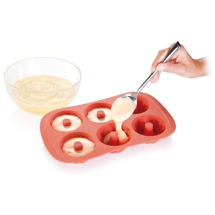 Tescoma 629437 PAN FOR 6 MINI BUNDT CAKES "DELÍCIA SILICONPRIME"