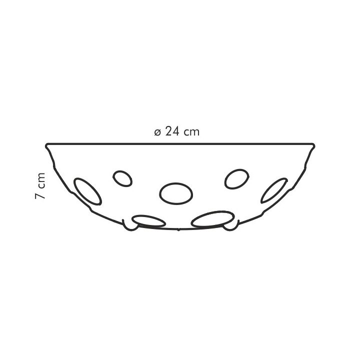 Tescoma 642780 Deep bowl VITAMINO 24 cm
