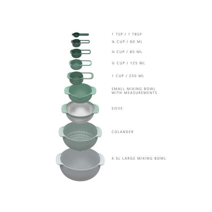Joseph 40112 measure bowls
