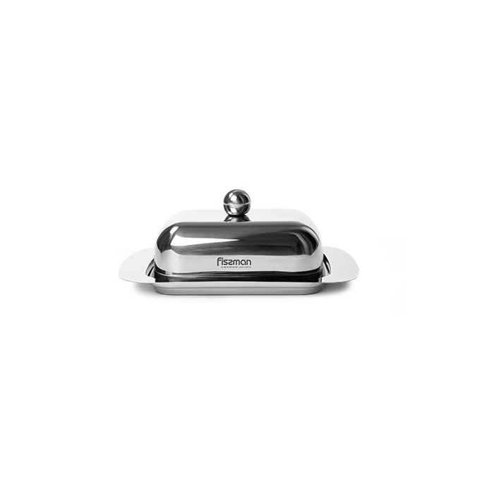 Fissman 5870 butter plate with metal lid 18x12x7cm