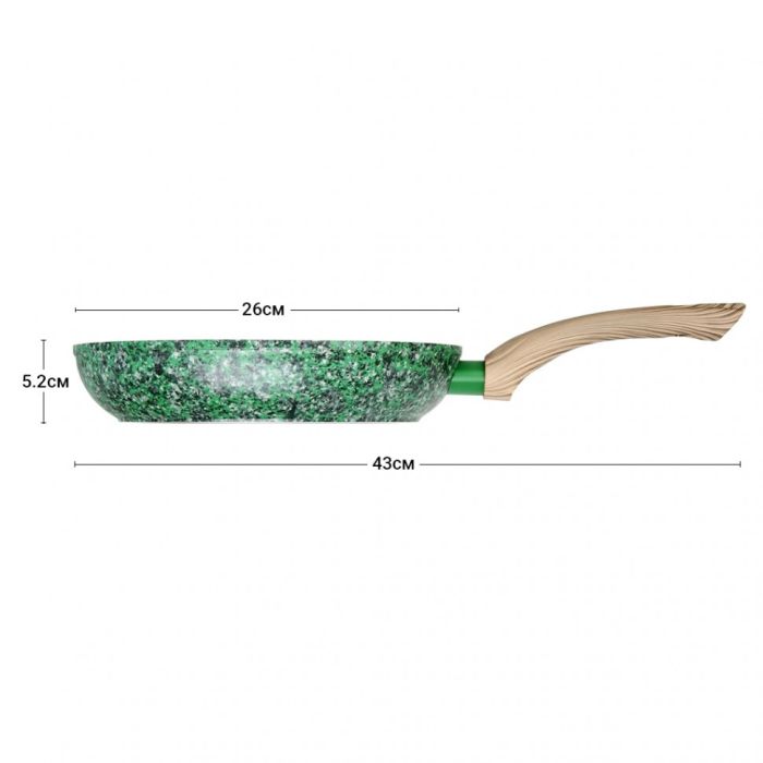 Fissman 4312 MALACHITE fry pan 26x5.2cm
