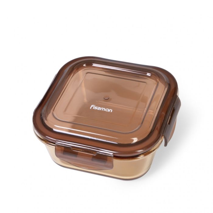 Fissman 6523 glass container with plastic cover 800ml