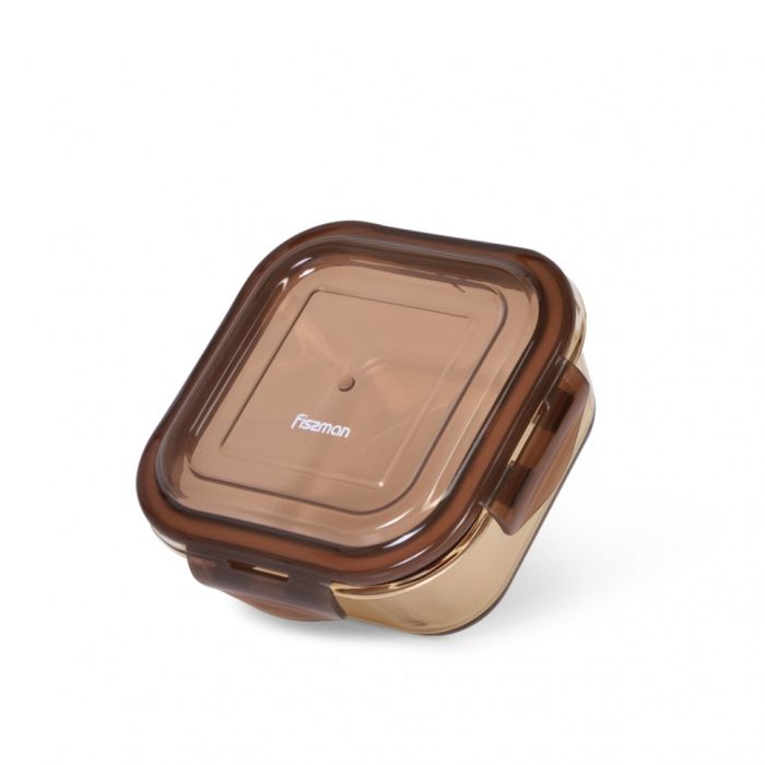 Fissman 6522 glass container with plastic cover 520ml
