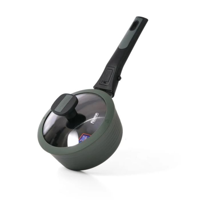 Fissman 14380 BRILLIANT saucepan with detachable handle & glass lid 16cm 1.3l