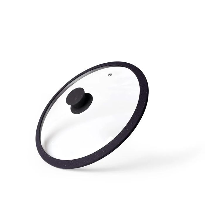 Fissman 9924 ARCADES silicon glass lid black 26cm