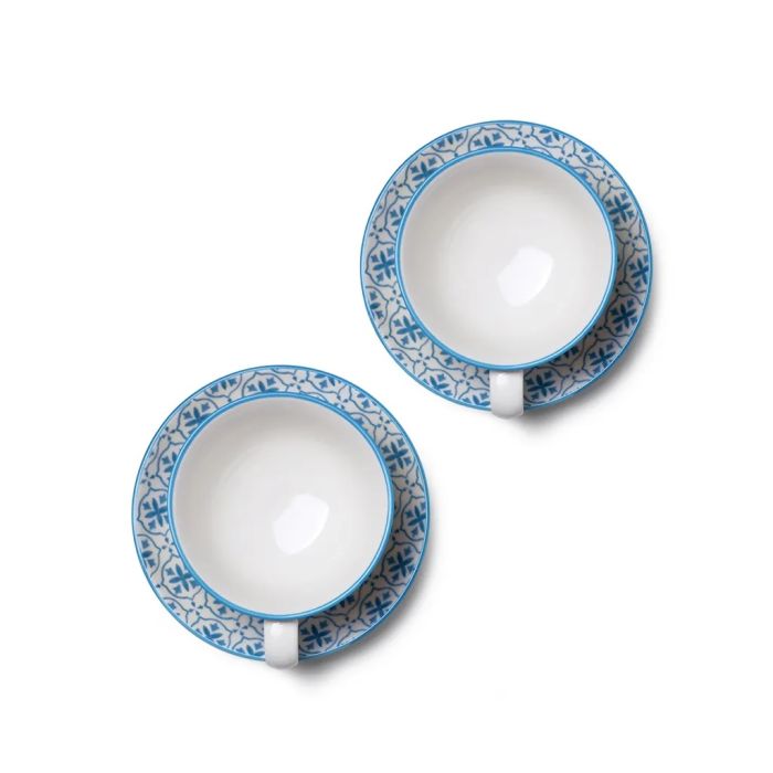 Fissman 6296 CAPRI tea cup& saucer set 2x200ml