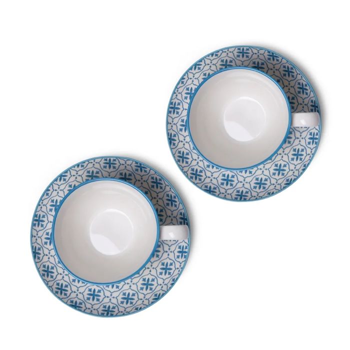 Fissman 6297 CAPRI tea cup& saucer set 2x300ml