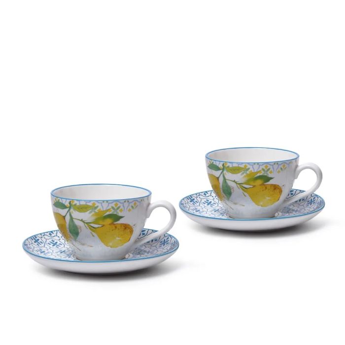 Fissman 6297 CAPRI tea cup& saucer set 2x300ml