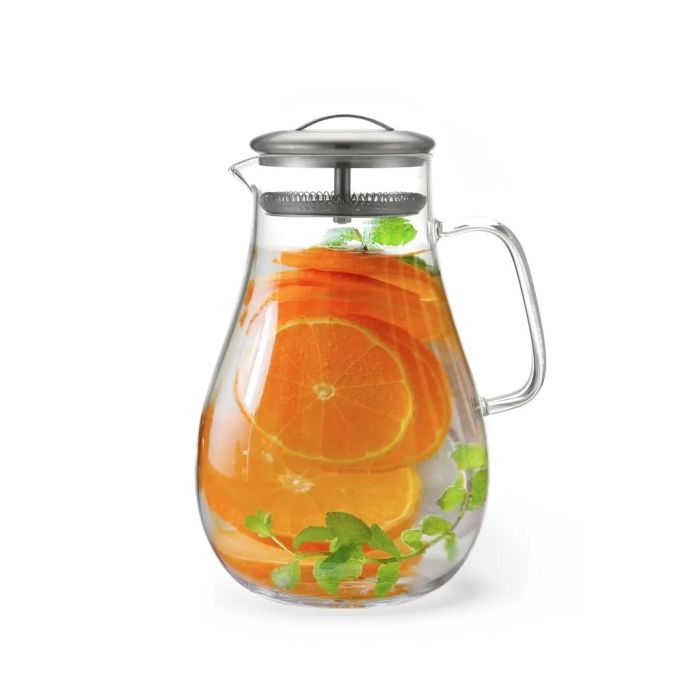 Fissman 6439 glass jug with filter 1800ml