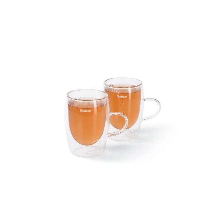 Fissman 6443 Double wall cup set 2pcs RAF 300ml