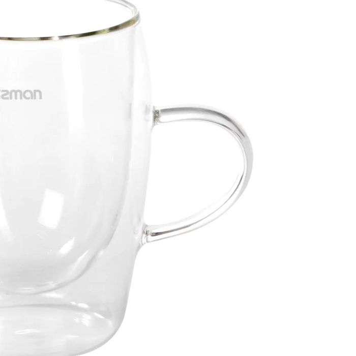 Fissman 6443 Double wall cup set 2pcs RAF 300ml